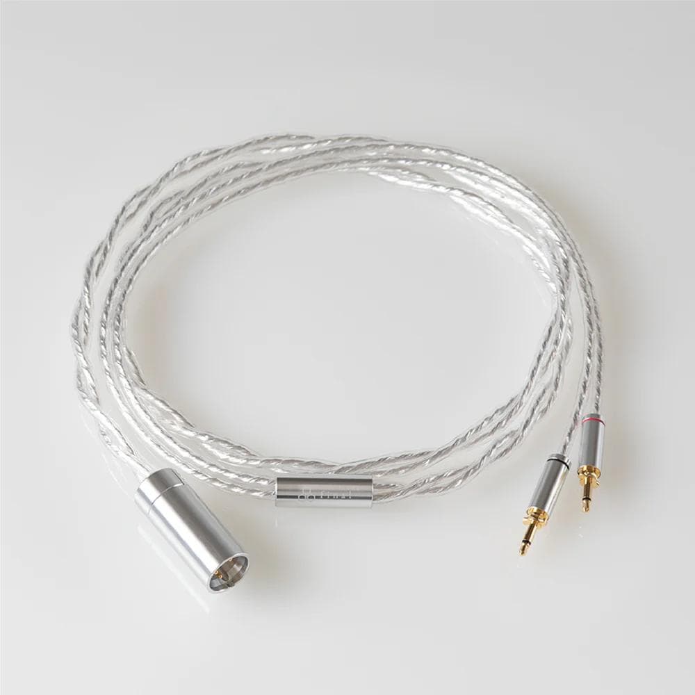 final用シルバーコートケーブル　XLR4pin　3m