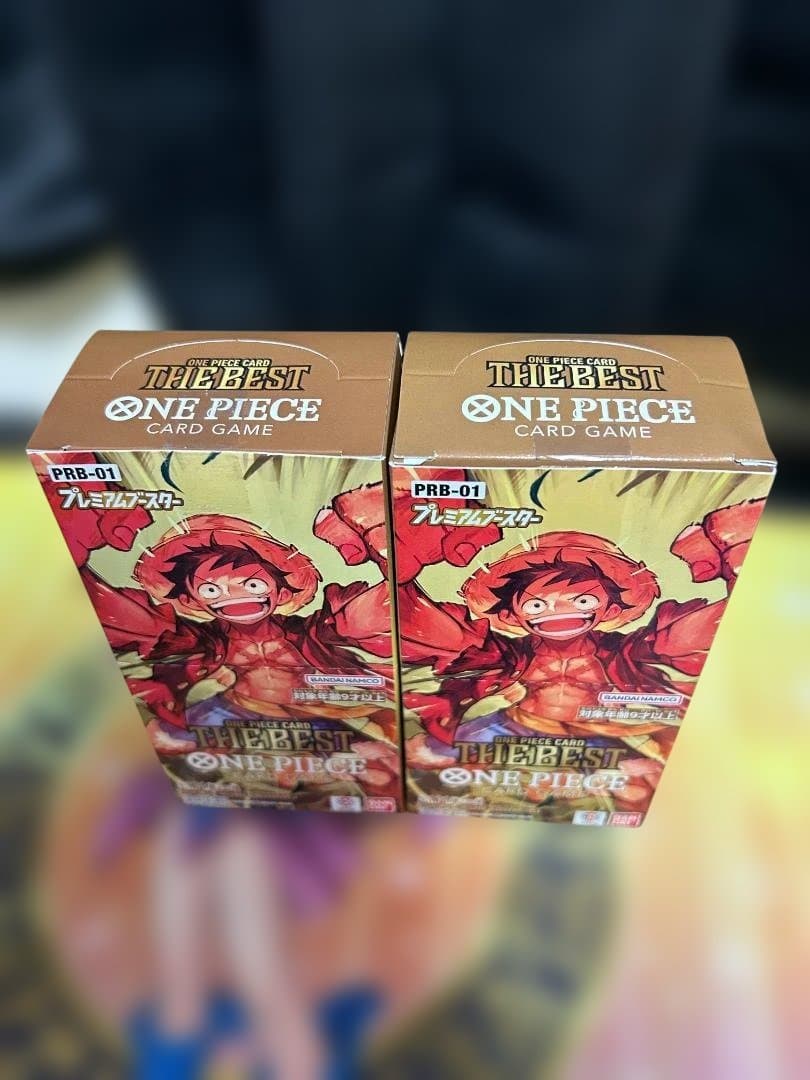 ONE PIECE CARD GAME THE BEST 　２BOX