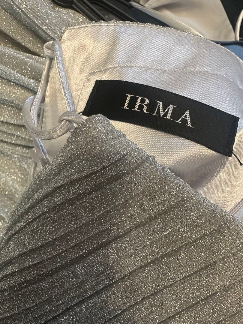 IRMA♡イルマ♡プリーツ♡ロングドレス♡ドレス♡美品