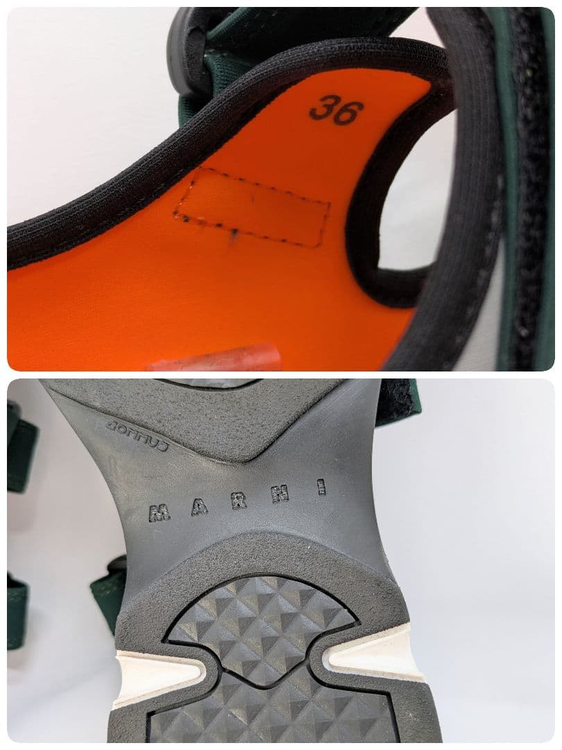 美品 マルニ TCR86 MARNI スニーカー サンダル