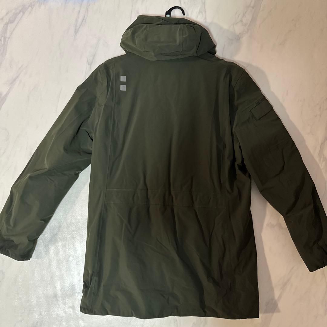 【美品】UBR レギュレーターパーカー Mサイズ カーキ クリーニング済み