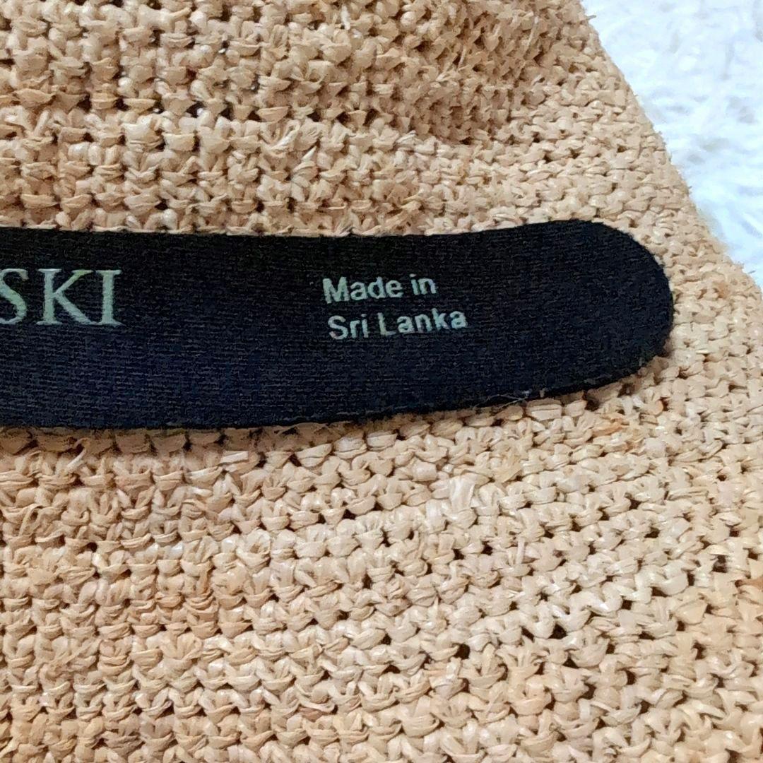 美品✨ヘレンカミンスキー ラフィア ハット プロヴァンス10 ベージュ