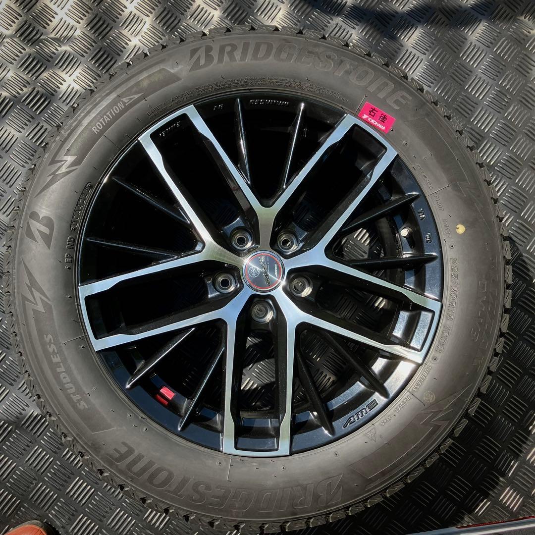 スタッドレス&ホイール　 ブリヂストン　ブリザック　225/60R18 4本