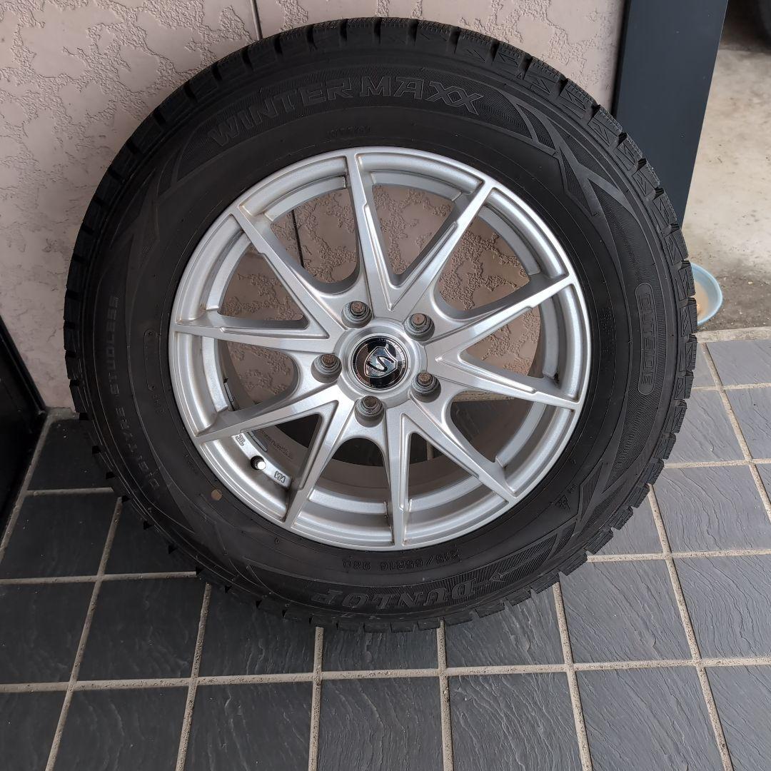 ストレンジャーアルミホイル215/65R16 980 5穴　スタッドレスタイヤ付