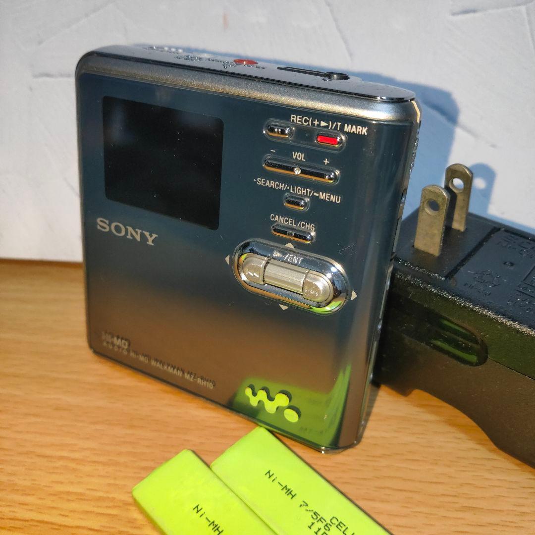 SONY★MZ-RH10 Hi-MDウォークマン★ポータブルMDプレーヤー可動品