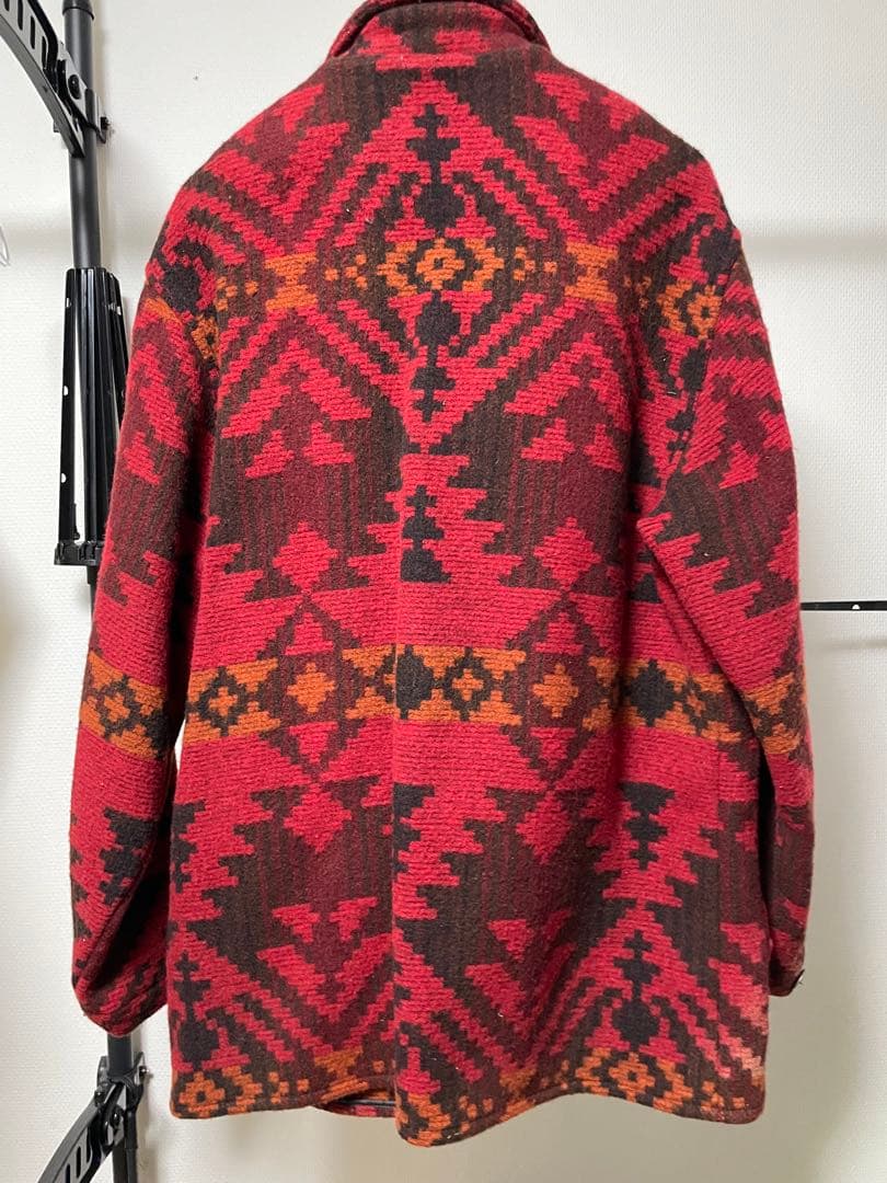 ウールリッチ USA製 ジャケット コンチョ ナバホ ネイティヴ