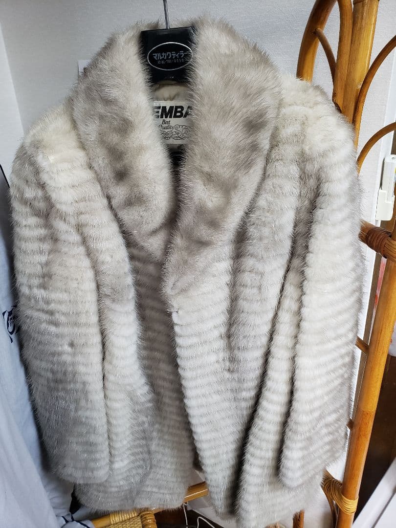 EMBA ファーコート サファイアーミンク