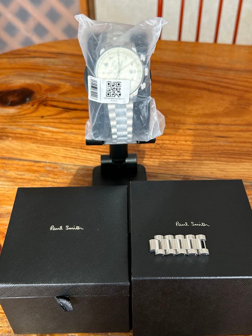 【ほぼ未使用】　Paul Smithポールスミス腕時計 BLOCKCHRONO