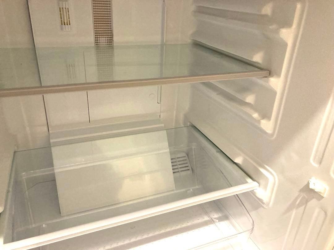 美品☆左右開きSHARP冷凍冷蔵庫SJ-C14E-W☆白☆