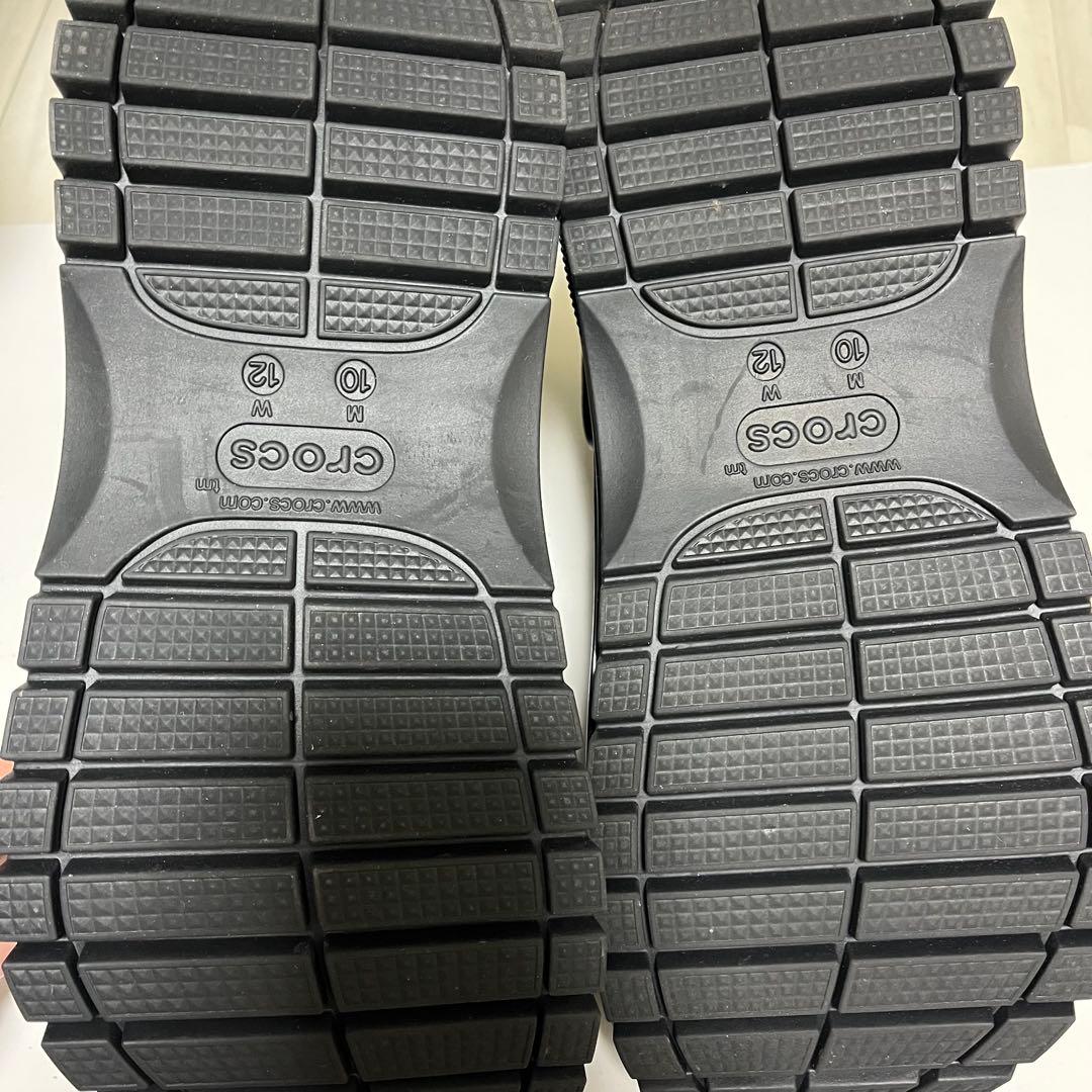 クロックス /メガクラッシュ クロッグ/黒 厚底/メンズ 28cm crocs