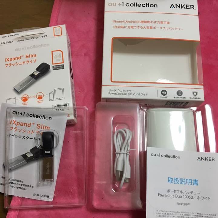 充電器&フラッシュドライブ