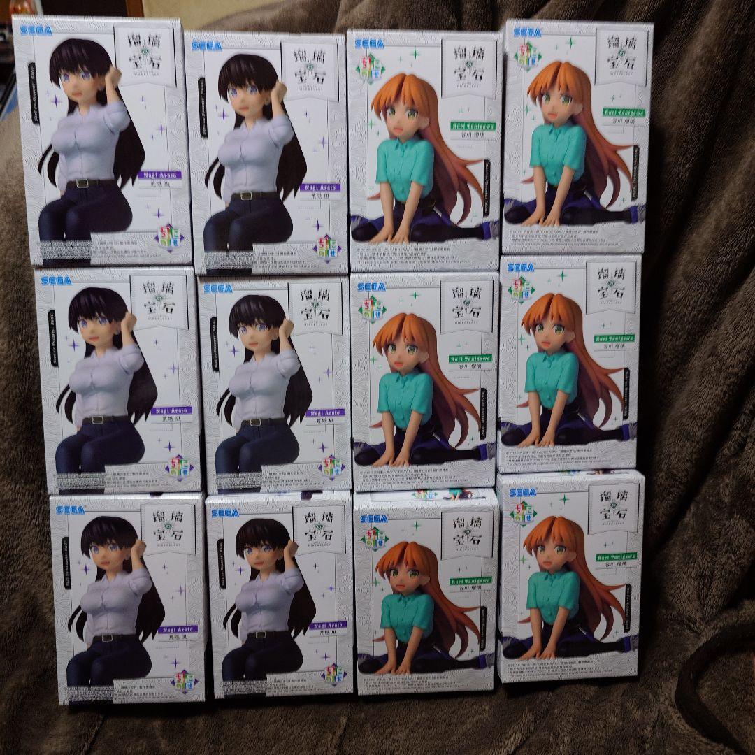 瑠璃の宝石 ちょこのせプレミアムフィギュア 谷川瑠璃 荒砥凪 12個セット