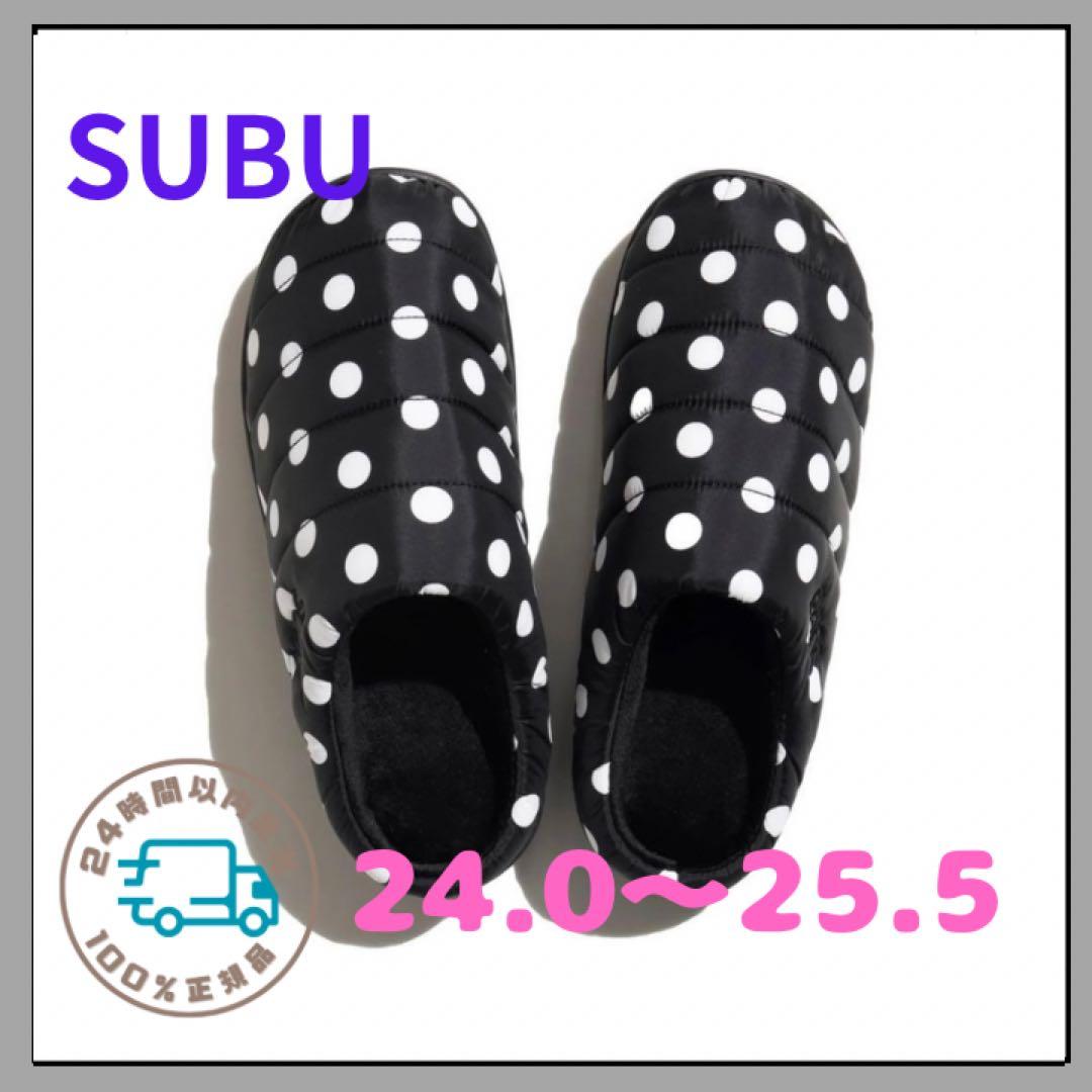 SUBU スブ DOTS ドット柄 サンダル24.0~25.5㎝