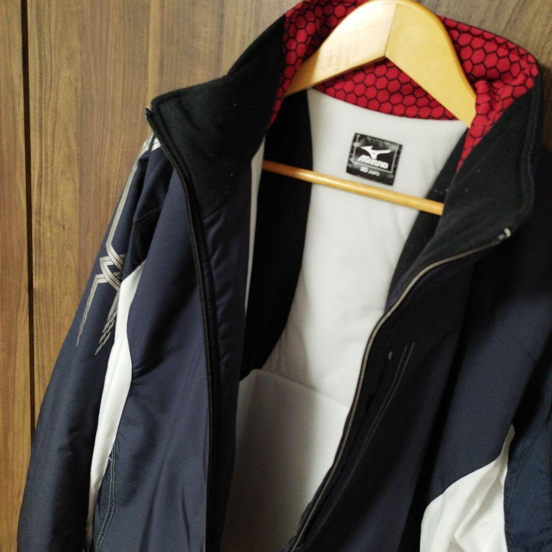 良品★MIZUNOミズノ　ブレスサーモ　ウォーマー上下　セットアップ　サイズXO