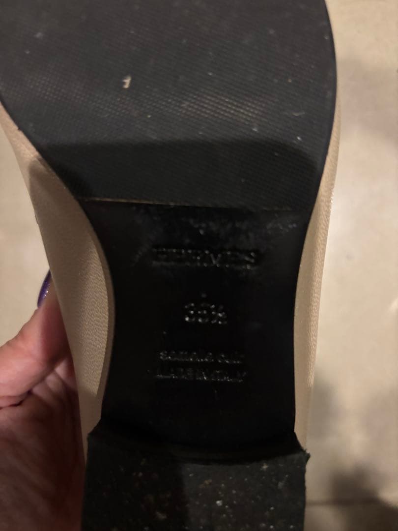 HERMESエルメス レザーローファー モカシン ロワイヤルマルチカラー