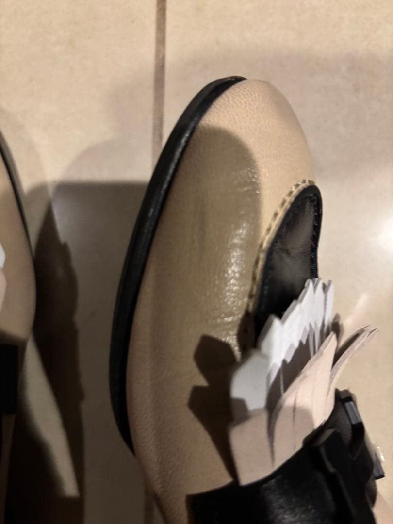 HERMESエルメス レザーローファー モカシン ロワイヤルマルチカラー