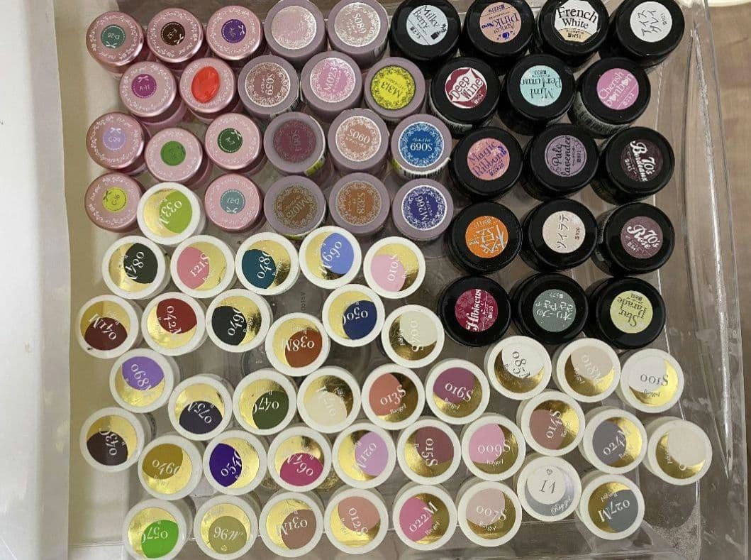 ネイルジェル76個