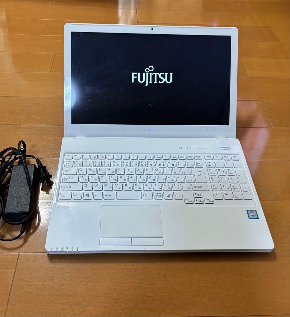 Fujitsu ノートPC I7日本製 SSD（crucial 1TB）化済