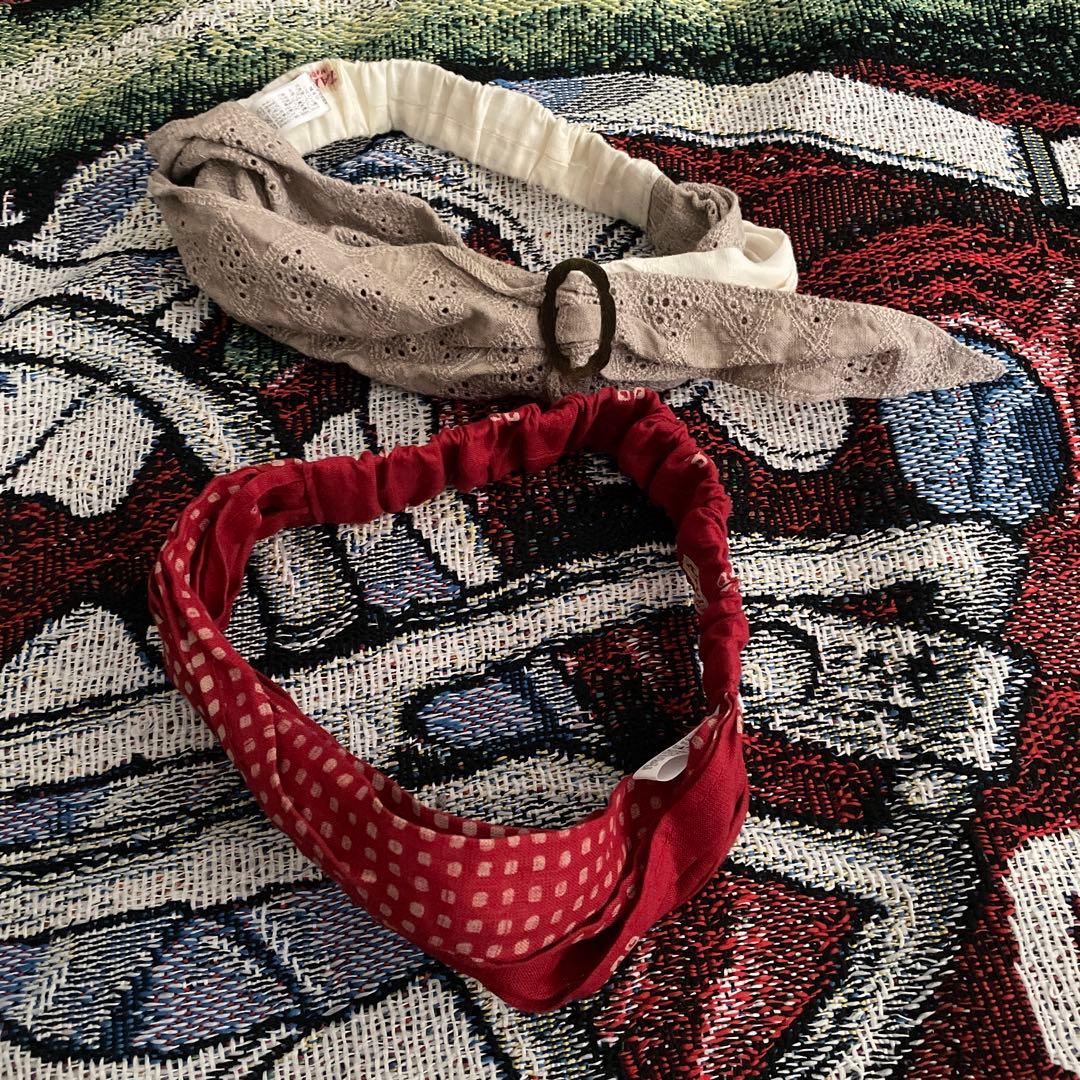 ヘアアクセサリー ((kapital ))hair band 2set