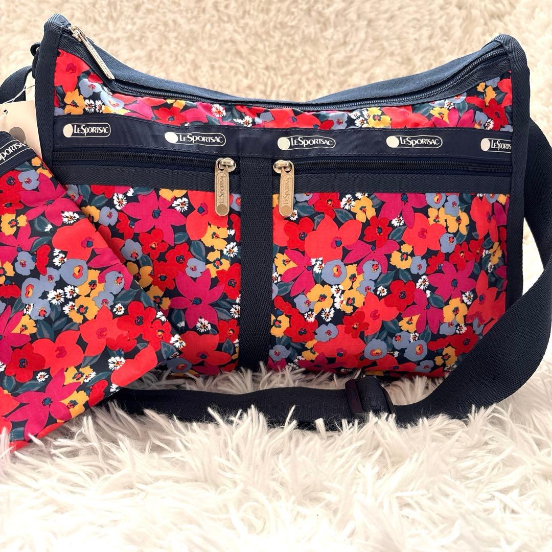 LeSportsac ショルダーバッグ ポーチ付き