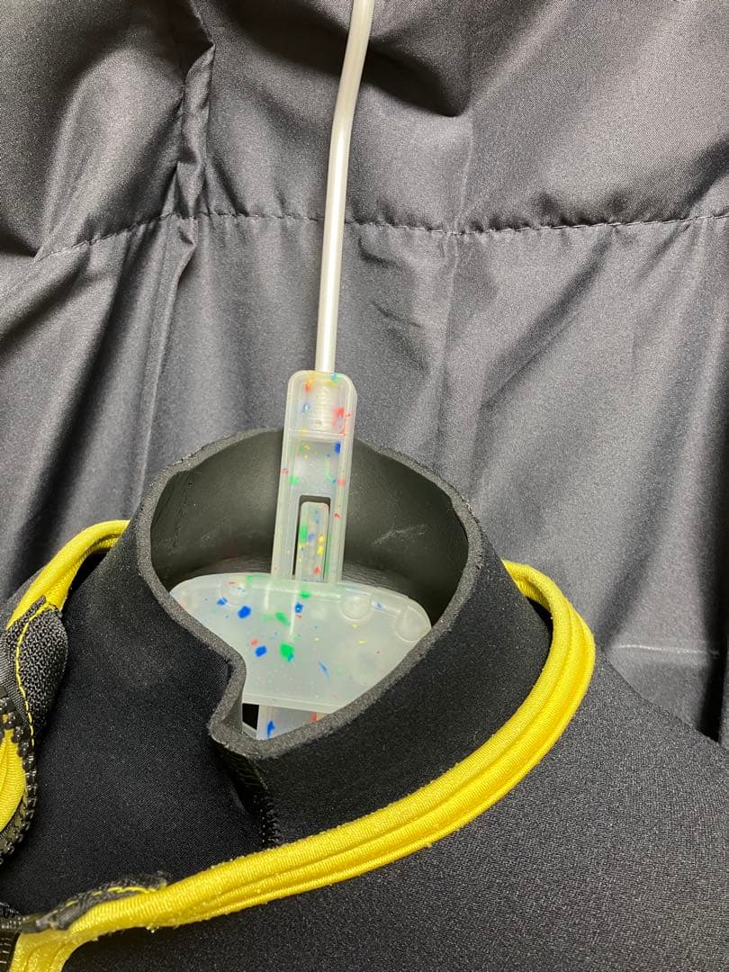 【値下げ】SPYDERFLEX ドライスーツ 黒/緑