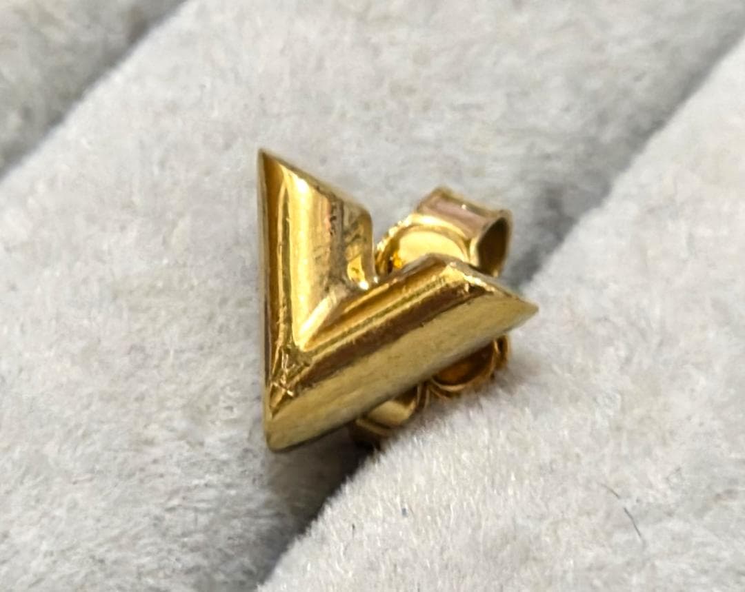 ルイヴィトン　M68153　エセンシャル V ピアス　片耳用　41291