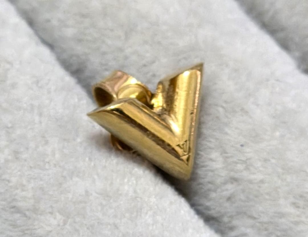 ルイヴィトン　M68153　エセンシャル V ピアス　片耳用　41291