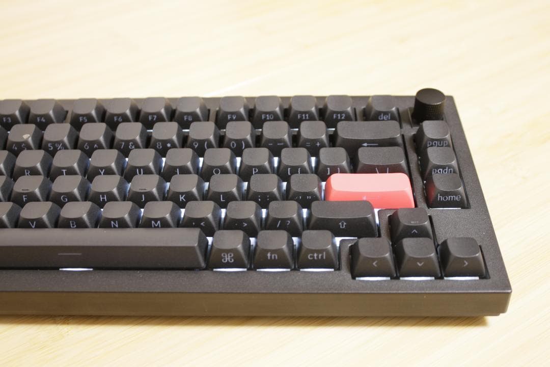【Keychron】Q1 MAX Black キーボード ANSI カバー付き