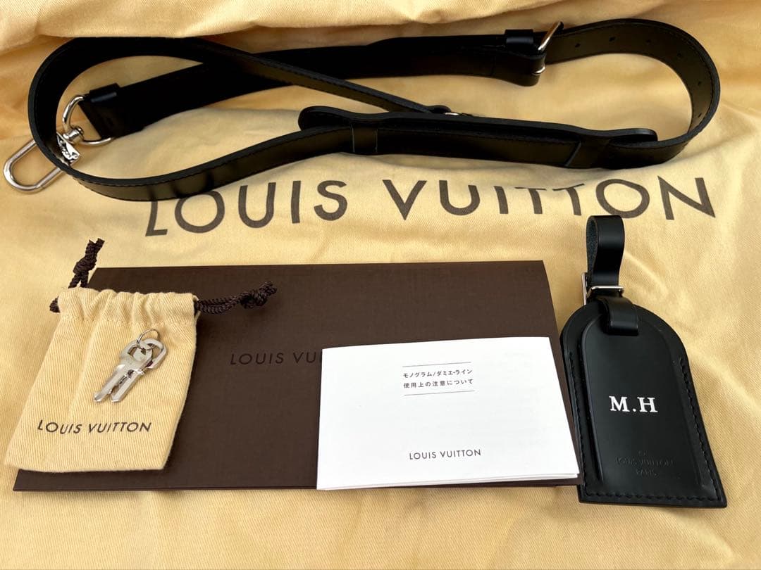 ルイ・ヴィトン キーポル45 バンドリエール ダミエ　美品　国内正規品