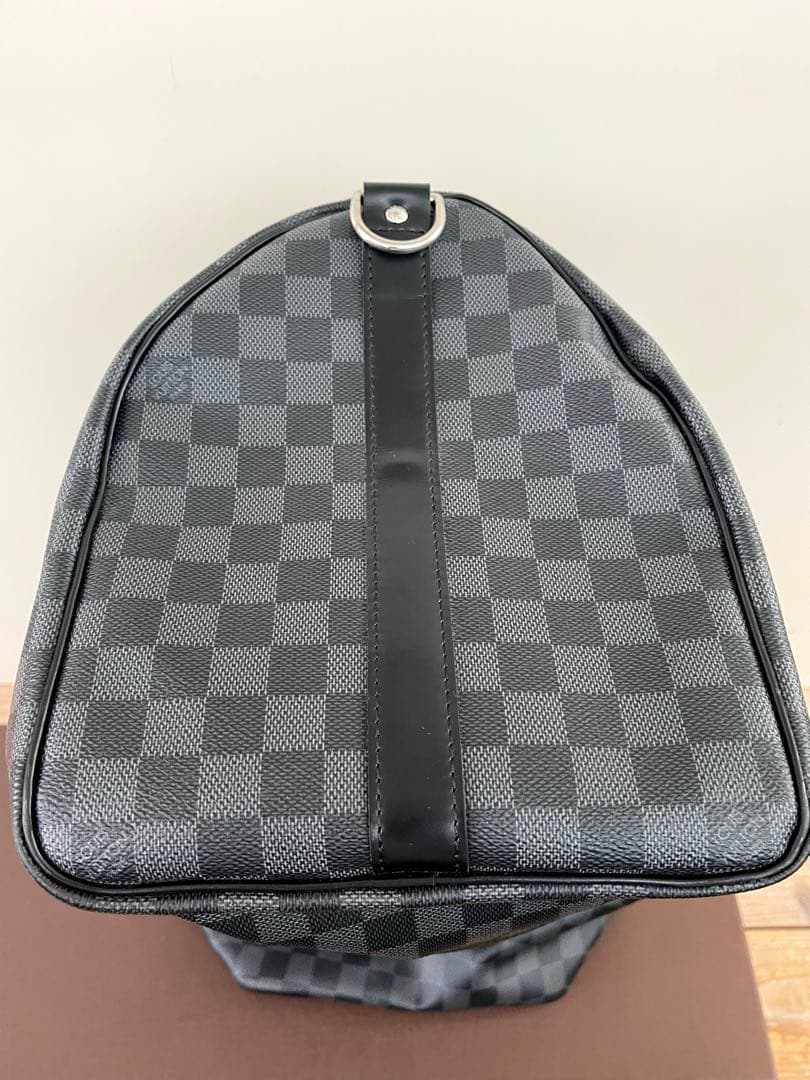 ルイ・ヴィトン キーポル45 バンドリエール ダミエ　美品　国内正規品