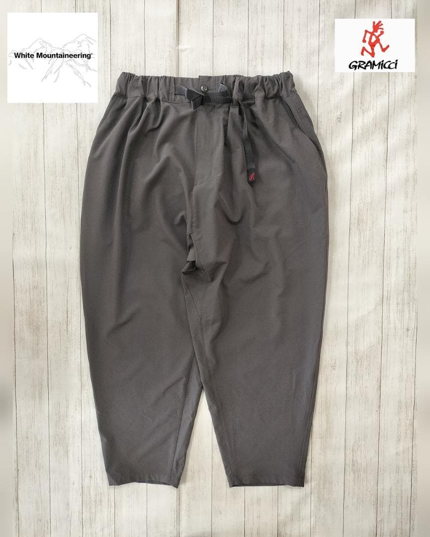 ホワイトマウンテニアリング×グラミチ/ストレッチドサルエルパンツ