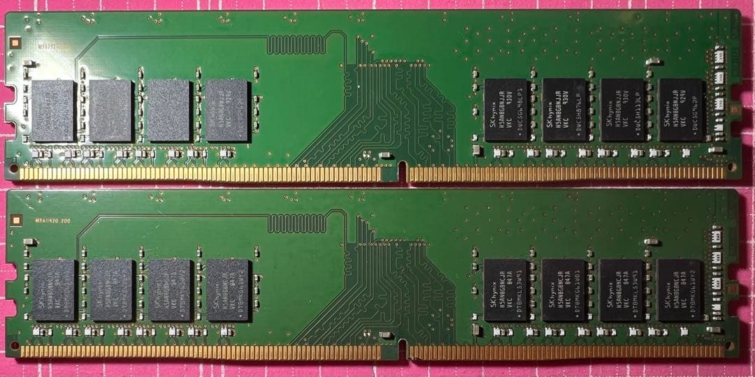 SKhynix DDR4 16GB セット8GB 2666MHz x2DIMM