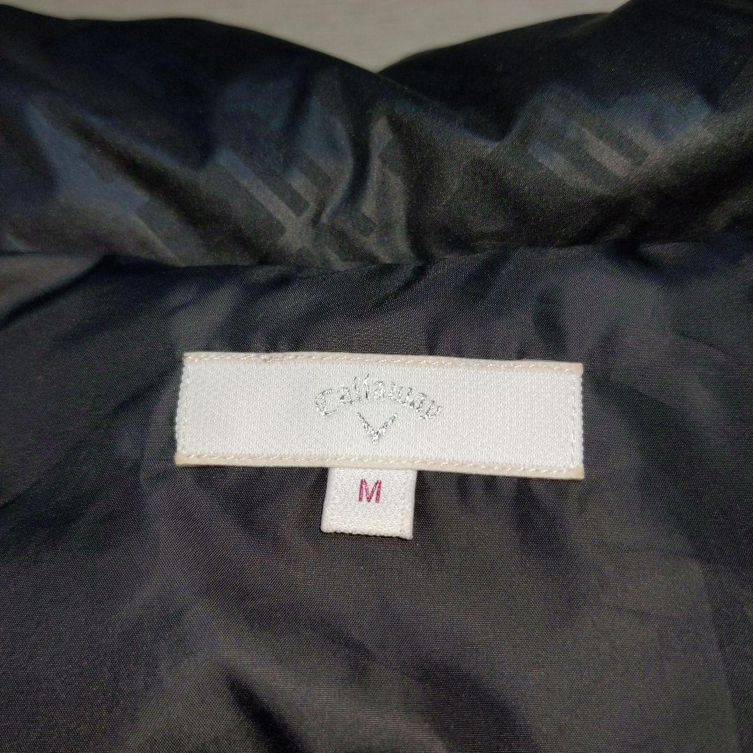 再再再値下げ美品　キャロウェイゴルフ　ダウンジャケットМ　中綿ブラック黒