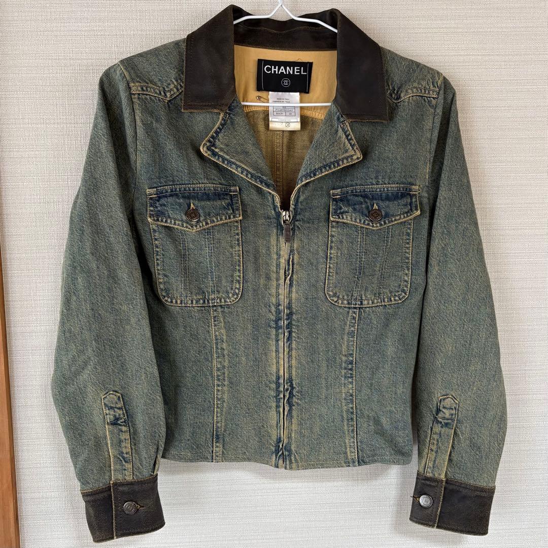 CHANEL シャネル デニムジャケット Gジャン