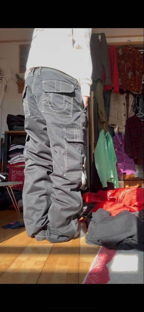 W30新品未使用 トゥルーレリジョン デニム 黒