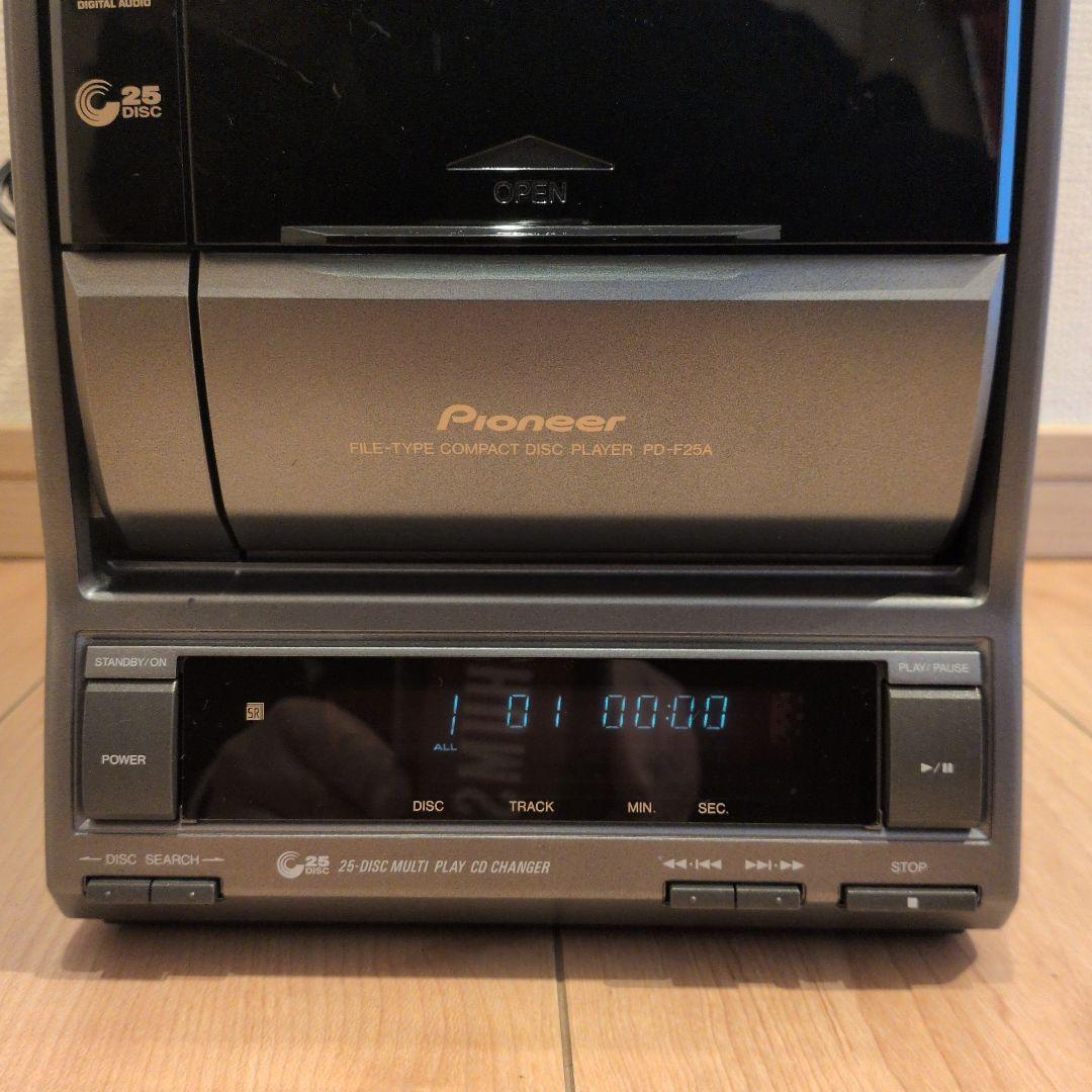 Pioneer PD-F25A コンパクトディスクプレーヤー　リモコン付説明書有