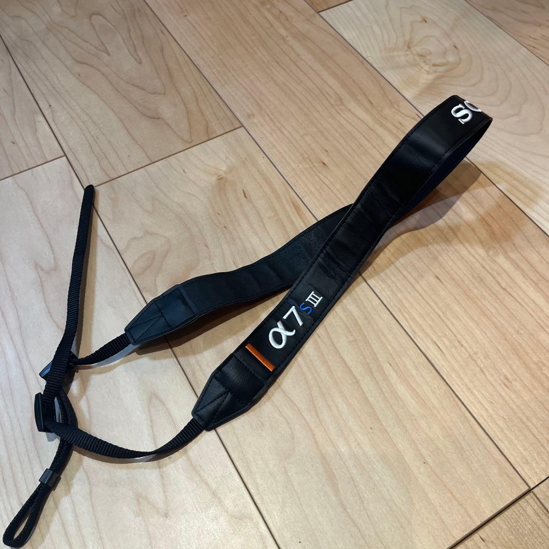 防湿庫保管_SONY α7SⅢ 本体 バッテリー2本 ケージ ストラップ