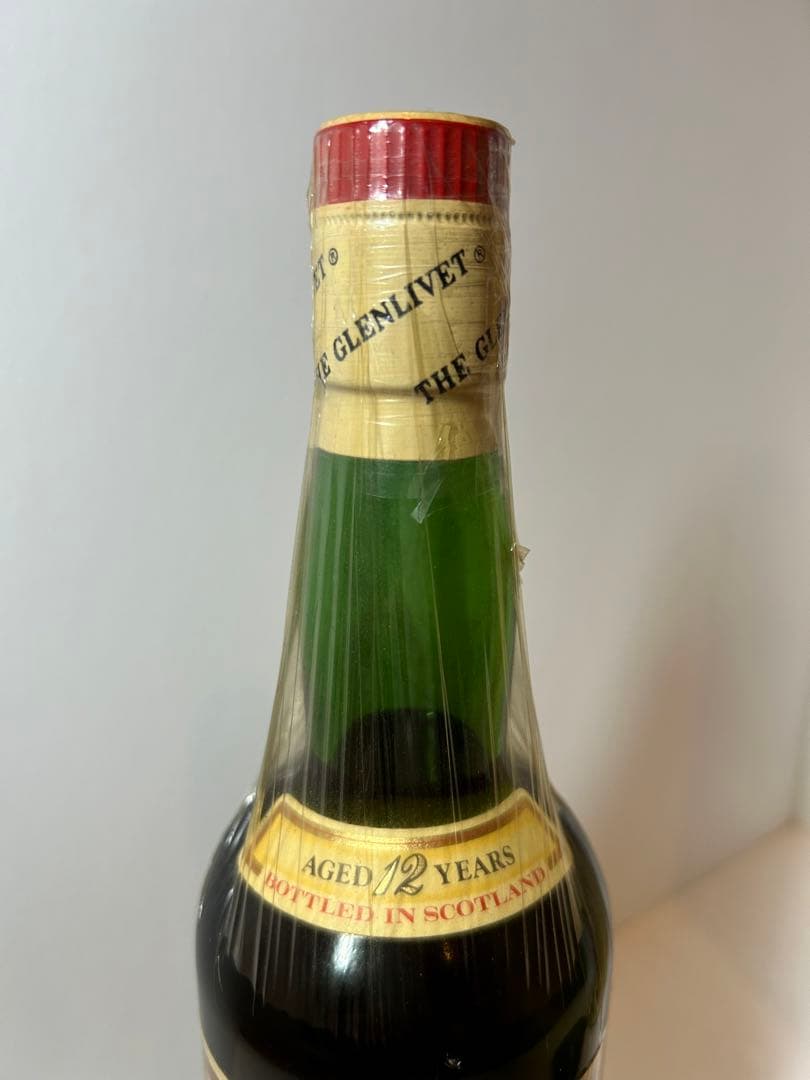 ザ・グレンリベット12年700mlウイスキー特級丸箱旧ボトル
