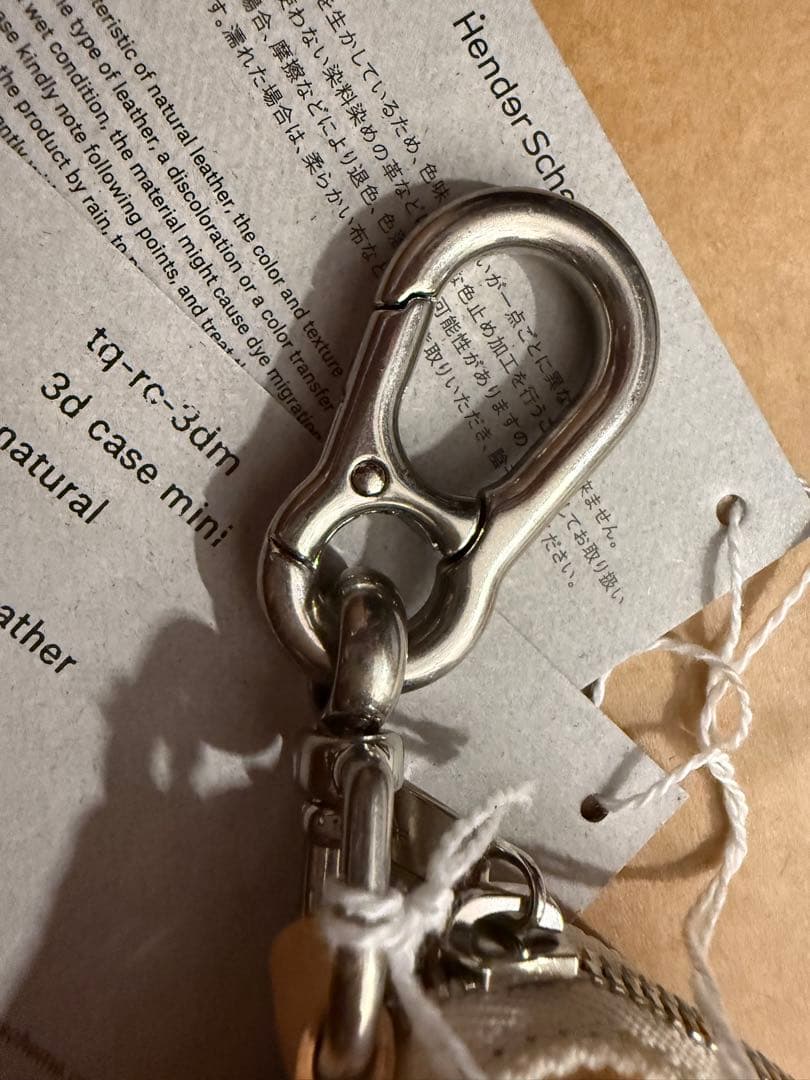 新品未使用　hender scheme 3dcase mini natural