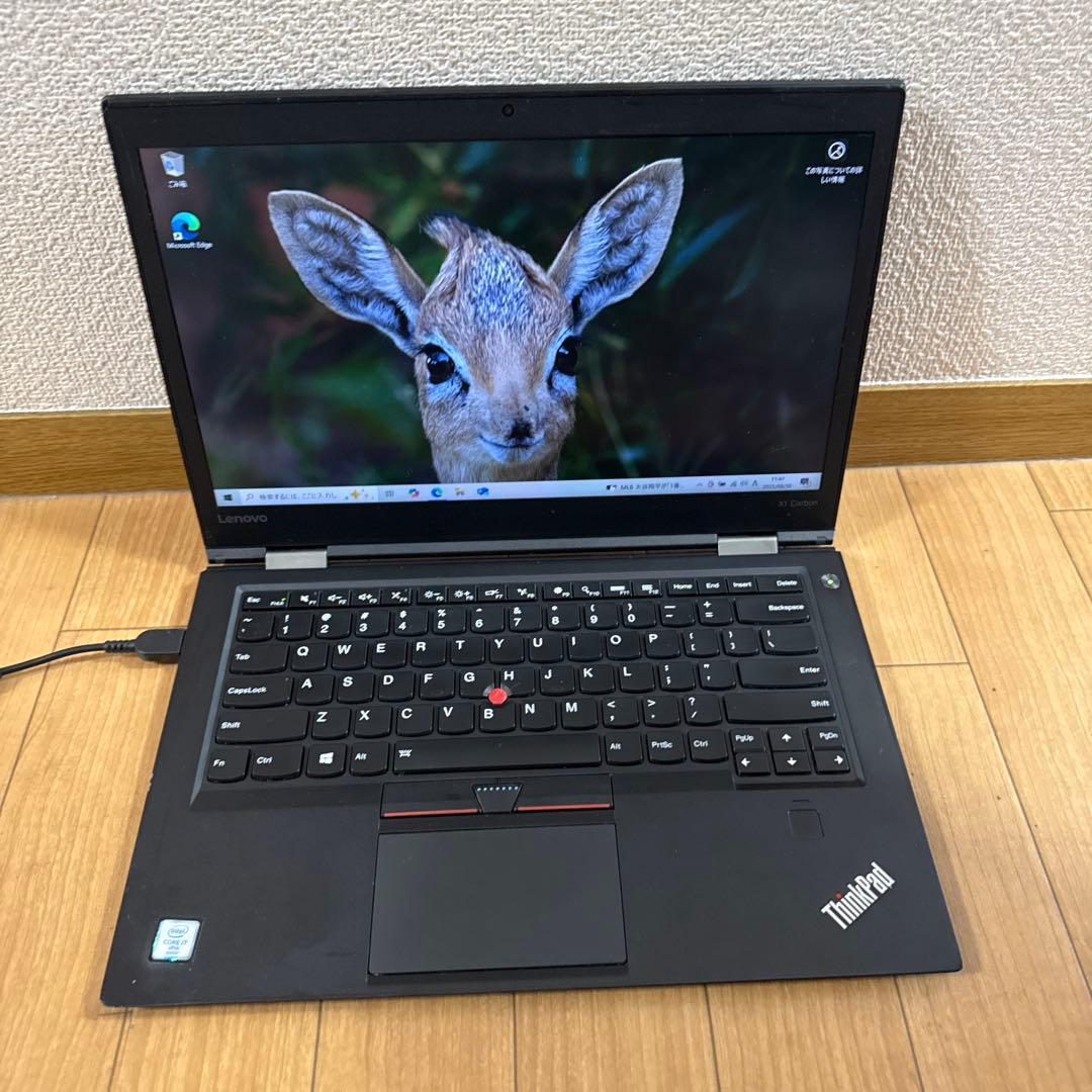 天板破損ありLenovo Thinkpad X1 Carbon Gen4