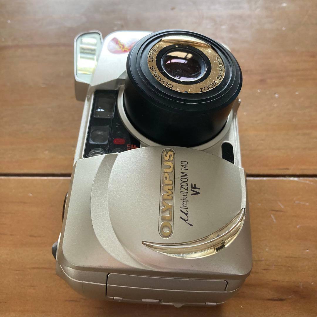 OLYMPUS μ ZOOM 140 VF シルバー フィルムカメラ