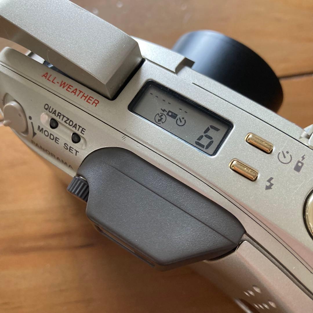 OLYMPUS μ ZOOM 140 VF シルバー フィルムカメラ