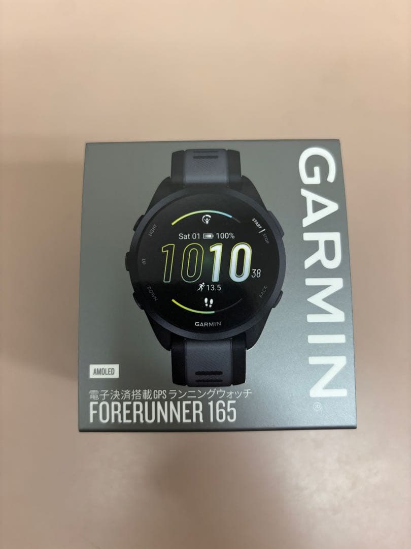 GARMIN FORERUNNER 165 GPSランニングウォッチ