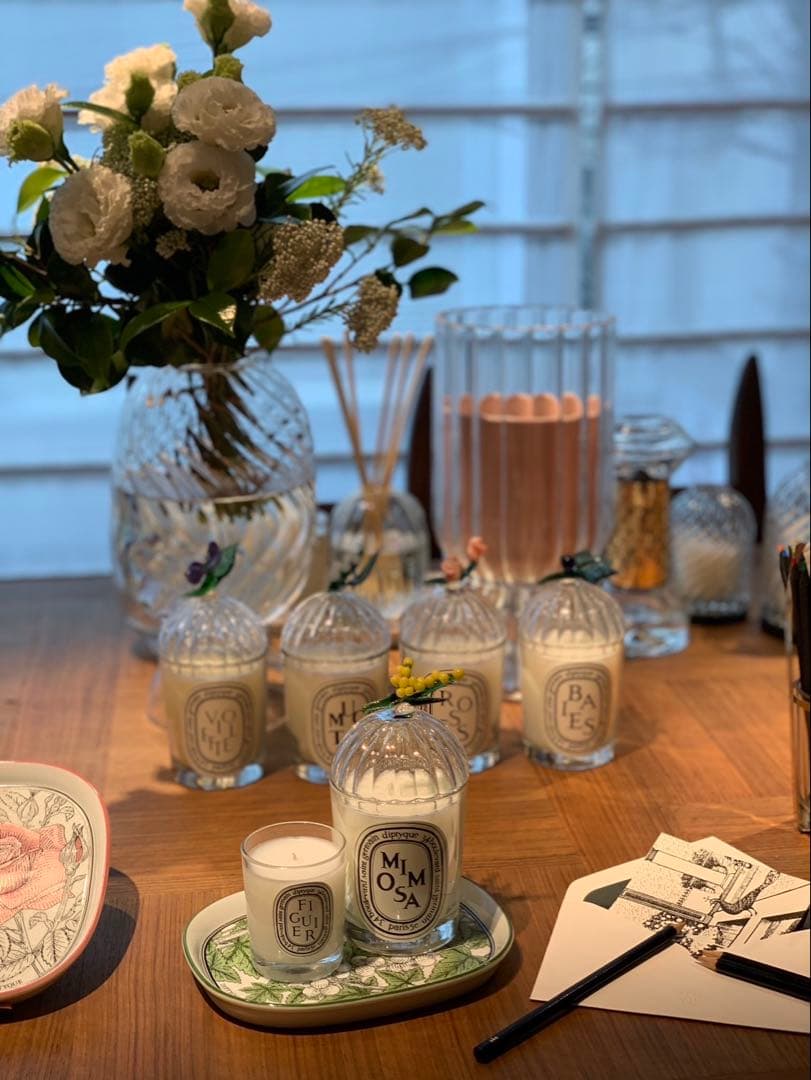 ディプティック　オーバルトレイ Baies (べ)