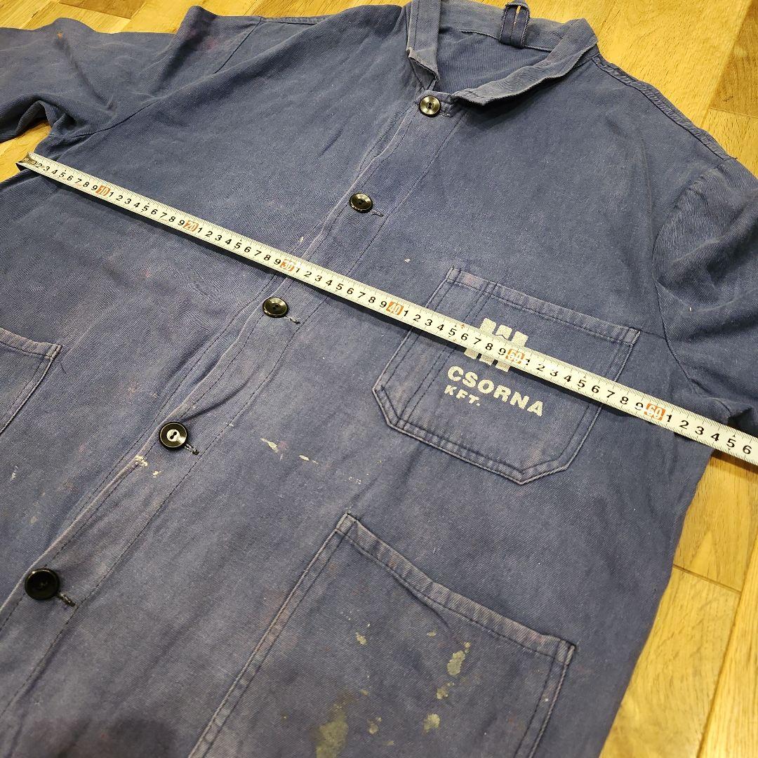ハンガリー　フレンチワークジャケット　CSORNA　企業系　ユーロヴィンテージ