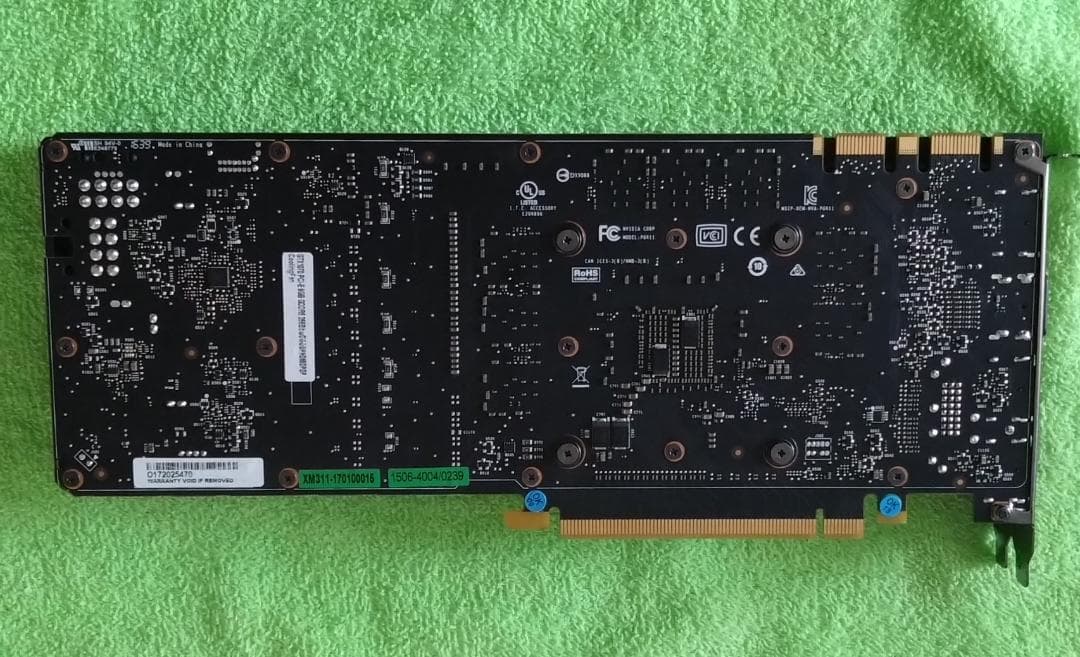 NVIDIA GeForce GTX 1070　8GB グラフィックボード