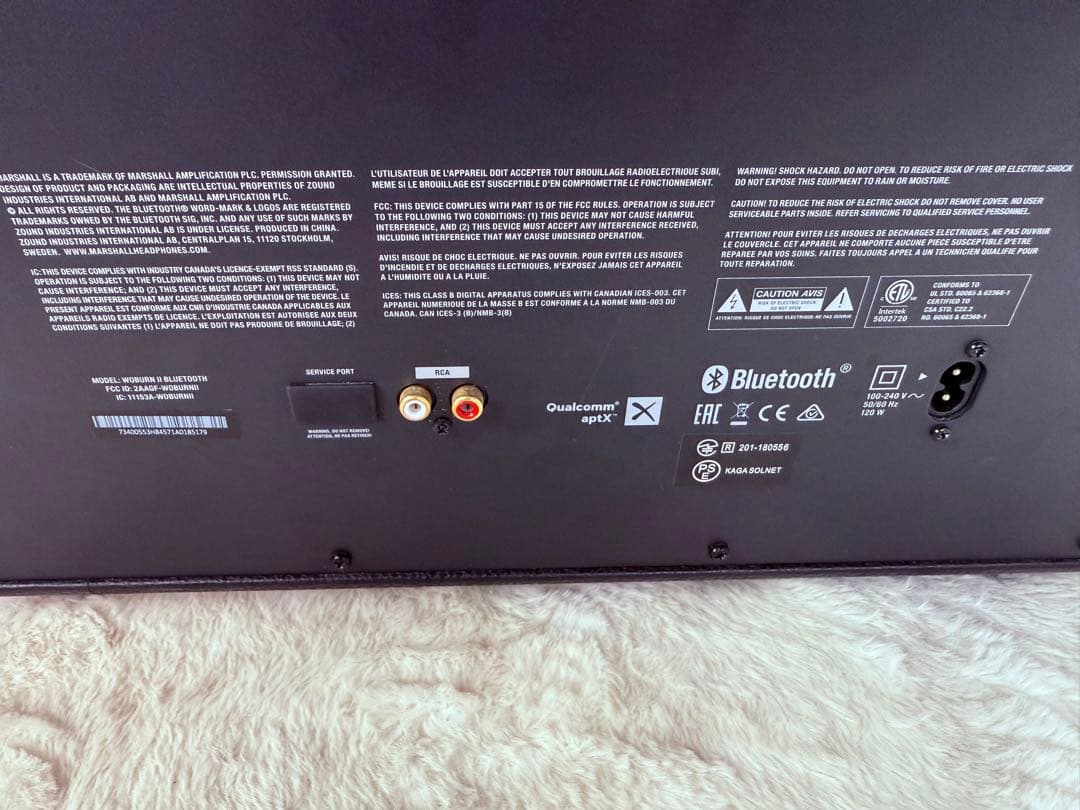 動作確認済み✨マーシャル Woburn II Bluetooth スピーカー♪