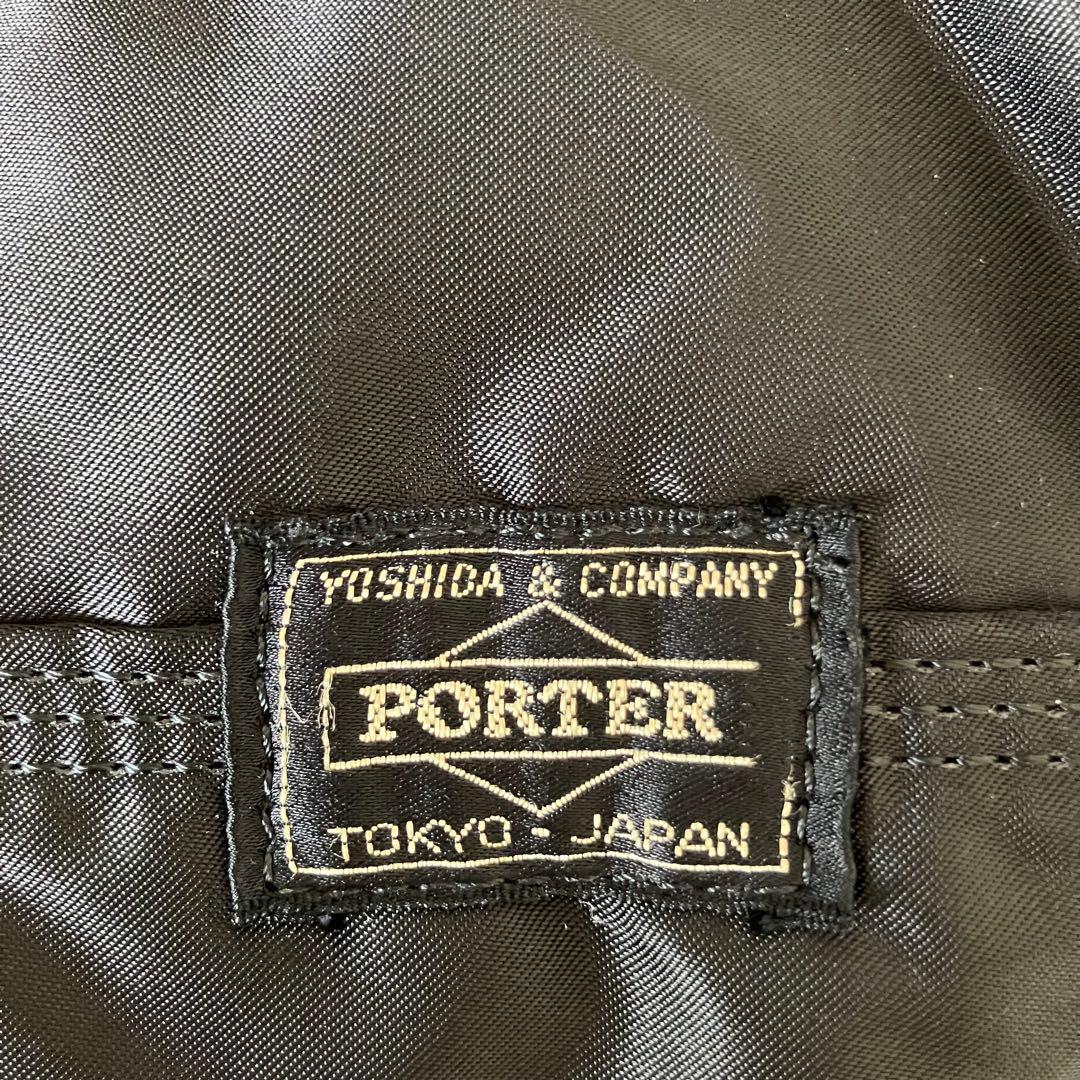 吉田カバン ポーター タンカー ミニボストン ダッフルバッグ L 筒型 ブラック