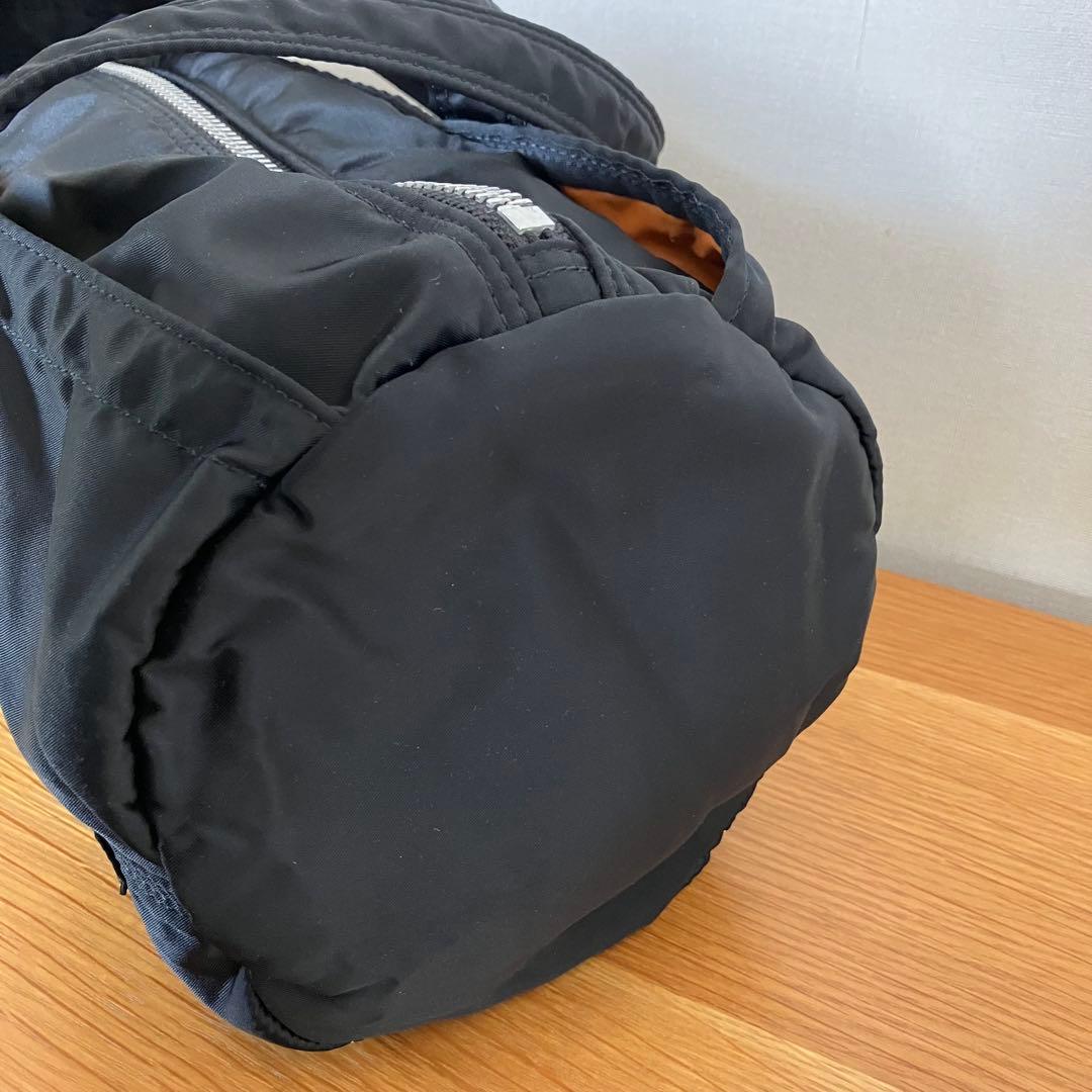 吉田カバン ポーター タンカー ミニボストン ダッフルバッグ L 筒型 ブラック