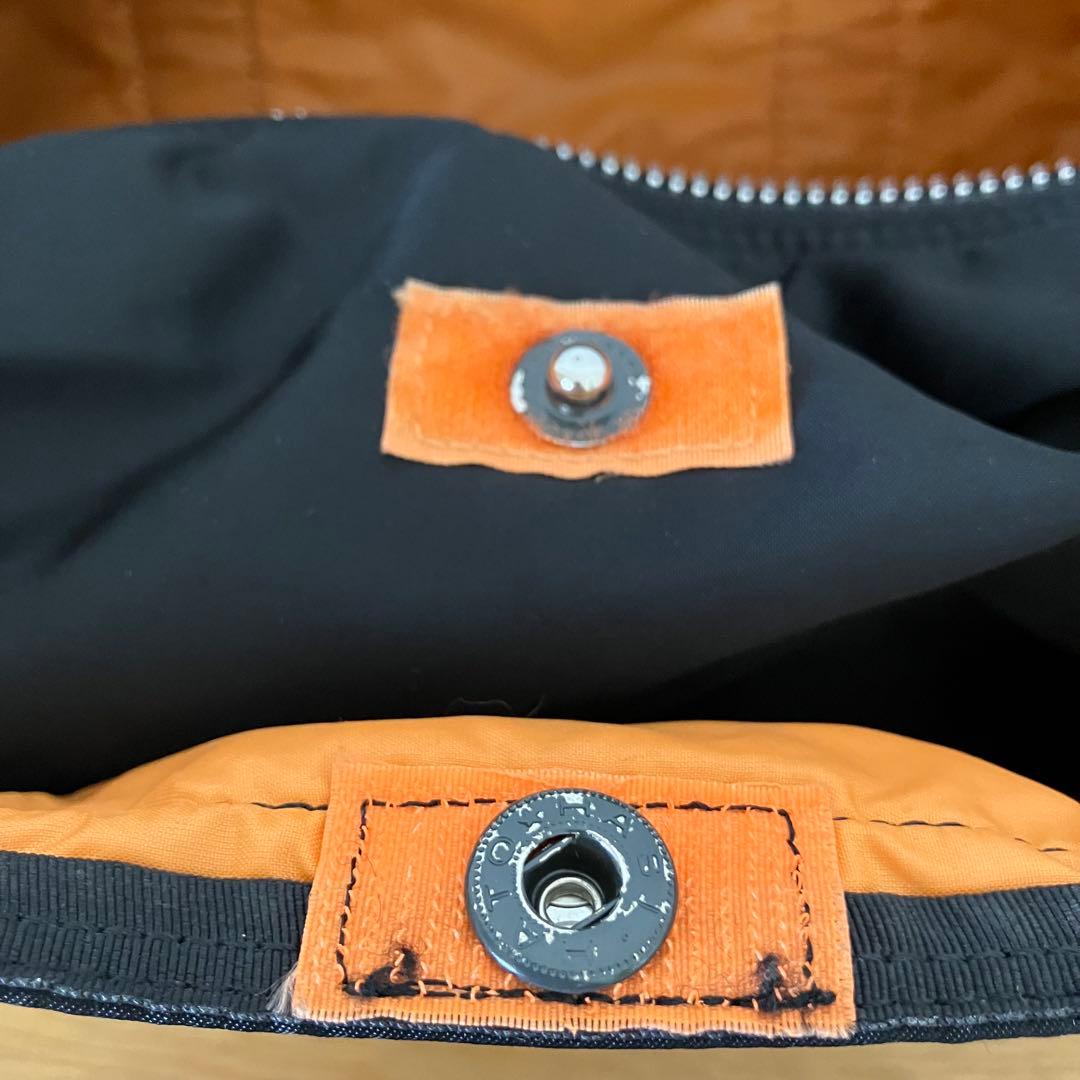 吉田カバン ポーター タンカー ミニボストン ダッフルバッグ L 筒型 ブラック